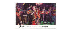 Fender Bass-VI-1962 - Owners Manual